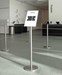 ADE Q-Cord Signage, Museum Signs, gallery wall artist placards, art gallery placards, art gallery display wall, art gallery sign
