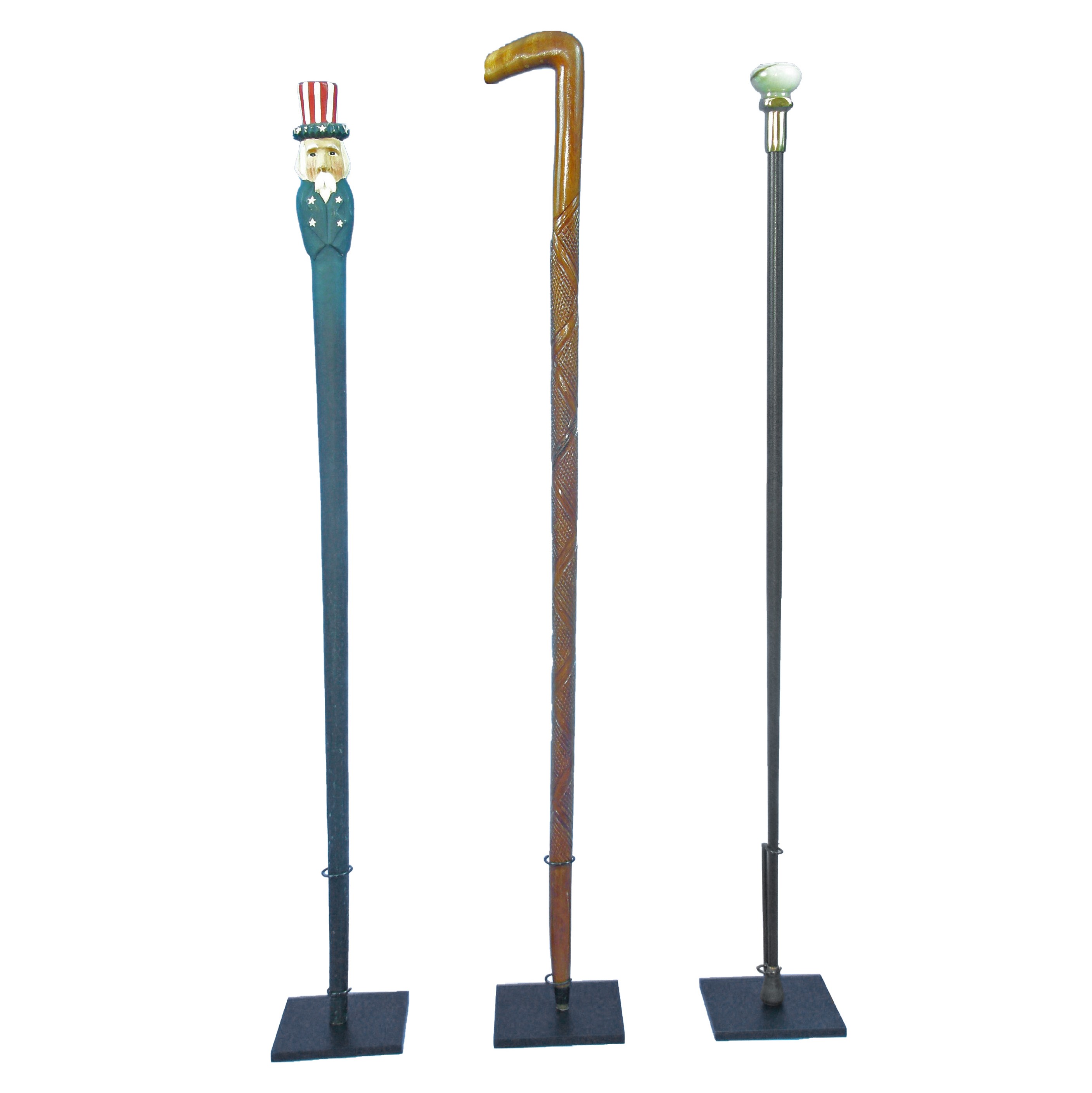 cane and walking stick displays by ADE