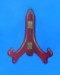 red wood display easels by amron