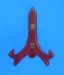 red wood display easels by amron