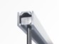 hanging track, ceiling hanging system, hanging in the ceiling, ceiling mount picture hangers, ceiling sign hanging systems, picture hanging systems, gallery hanging system Canada, museum supply store, gallery hanging supplies, art gallery display wall,