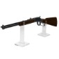 Acrylic Gun Stands gun stand, gun holder, gun display, rifle display, rifle holder, acrylic rifle display, acrylic rifle stand, long gun display, long gun holder, long gun stand, clear gun stand