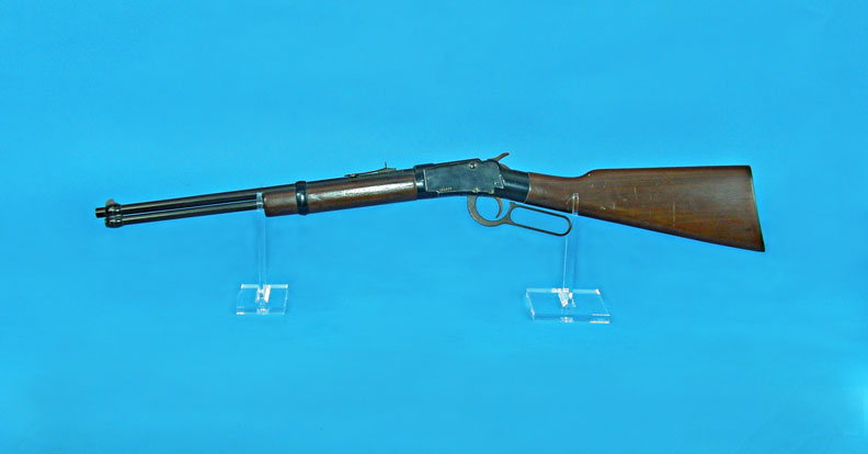 Gloss Black Acrylic Model Showing Rifle Holder Gun Revolver Display Stand 