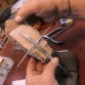 Mount Making, Fitting a Steel Armature, how to display art,  how to display artifacts,  