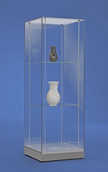 Museum display case at ADE