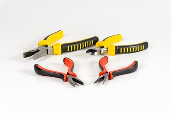 Several different pliers
