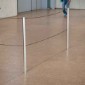 Q-Cord Retractable Socket Mounted Barriers Q-Cord Retractable Barriers, retractable barriers, Queue barriers, museum barriers, retractable cord, q-barriers, museum display barriers, museum products, queue management barriers, museum queue control