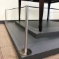 ADE surface mount art stanchion