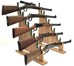 Wood Gun Stand, Gun Rack, Gun Show display, 