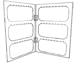 Earring Display HBLE 