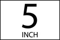 5 Inch High