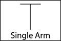 12" Single Arm