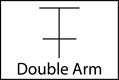 12" Double Arm