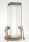 Case Transport Device museum exhibit case, display case, glass display case, museum display case, display showcase