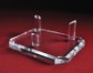 Deluxe 3-Peg Display mineral stands, fossil stands, minerals, rocks, gems, fossils, shells, stones, ammonite, geode, cluster, meteor, meteorite, crystals, gemstones